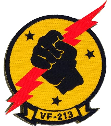 Amazon | アメカジ ミリタリーワッペン【VFA-25記章 第25ストライク